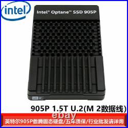 1.5TB Intel SSD 9 905P Optane PCIE 3.0x4 NVME SSDPE21D015TAX1 Solid State Drive