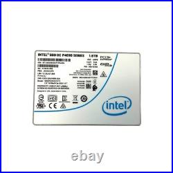 1.6TB NVMe Intel U. 2 2.5 Enterprise DC P4610 PCle Gen3 620K IOPS 3D TLC SSD
