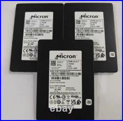 1.92TB 7300 Pro Micron PCIe NVMe U. 2 SSD MTFDHBE1T9TDF 9.8PBWith1DWPD 1PCS