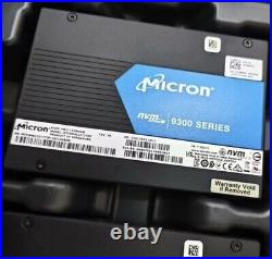 15.36TB 9300 PRO MICRON U2 SSD PCIe NVMe U. 2 Enterprise MTFDHAL15T3TDP-1AT1ZABDB