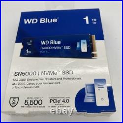 1TB WD Blue SN5000 NVMe Internal Solid State Drive SSD PCIe Gen 4.0 M. 2 2280