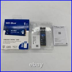 1TB WD Blue SN5000 NVMe Internal Solid State Drive SSD PCIe Gen 4.0 M. 2 2280