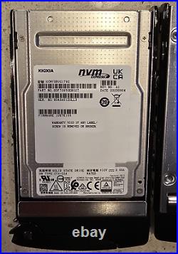 1X SSD 1.92TB KIOXIA CM7 PCIe 5.0 NVMe 2.0 2.5 KCMYXRUG1T92 SDF7085GEB02T 2023