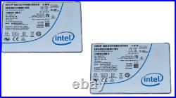 2-PACK Intel 4TB SSDPE2KX040T7 DC P4500 2.5 U. 2 NVMe Internal SSD Drive 2-PACK Intel 4TB SSDPE2KX040T7 DC P4500 2.5 U. 2 NVMe Internal SSD Drive