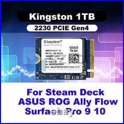 2230 SSD 1TB NVMe PCIe for Microsoft Surface Pro 9 10 ASUS ROG Ally Steam Deck