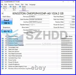 2230 SSD 1TB NVMe PCIe for Microsoft Surface Pro 9 10 ASUS ROG Ally Steam Deck