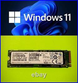 256GB PCIe M. 2 2280 SSD Solid State Drive with Windows 11 Pro UEFI ACTIVATED