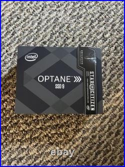 280GB INTEL 900P U. 2 SSD 2.5 OPTANE 9 SSDPE21D280GAX1 PCIE3.0 x4 NVME Genuine