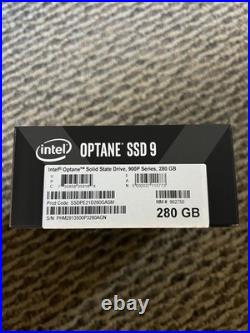 280GB INTEL 900P U. 2 SSD 2.5 OPTANE 9 SSDPE21D280GAX1 PCIE3.0 x4 NVME Genuine