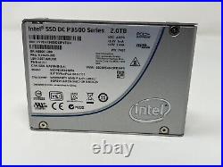2TB DC SSD Intel Series P3500 MLC PCIE NVMe 2.5 SSD 2.0TB SSDPE2MX020T4 VDC