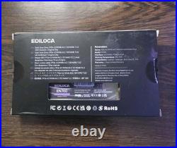 2TB EDILOCA EN760 PCIe 4.0 NVMe M. 2 Sata Drive with Heatsink for Laptops, PS5