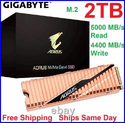 2TB Gen4 5000MB/s READ! GIGABYTE AORUS M. 2 NVME 2280Laptop Computer PS5