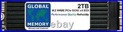 2TB M. 2 PCIe Gen3 x4 NVMe SSD FOR MAC PRO 2013 (WITH HEATSINK)