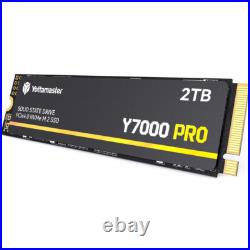 2TB SSD M. 2 PCIe 4.0 Up To 7000MB/s M. 2 2280 Internal SSD with 3D QLC NAND Flash