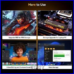 2TB SSD M. 2 PCIe 4.0 Up To 7000MB/s M. 2 2280 NVMe SSD With 3D QLC NAND Flash US 2TB SSD M. 2 PCIe 4.0 Up To 7000MB/s M. 2 2280 NVMe SSD With 3D QLC NAND Flash US