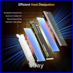 2TB SSD M. 2 PCIe 4.0 Up To 7000MB/s M. 2 2280 NVMe SSD With 3D QLC NAND Flash US 2TB SSD M. 2 PCIe 4.0 Up To 7000MB/s M. 2 2280 NVMe SSD With 3D QLC NAND Flash US