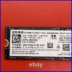 2TB WD SN810 PCIe Gen4 x4 8D3R2 SDCPNRZ-2T00