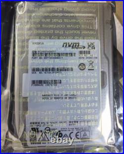 30.72TB SSD CD8 U. 2 NVME PCIE 5.0 KCD8XPUG30T7 Solid State Drive Genuine New