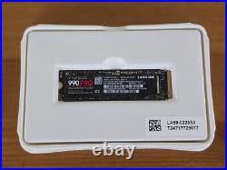 4TB Samsung 990 PRO M. 2 NVMe PCIe 4.0 SSD Solid State Drive MZ-V9P4T0