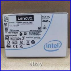 6.4TB SSD INTEL U2 P4610 DC LENOVO SSDPE2KE064T7L NVME PCIE Series