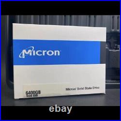 6.4TB SSD MICRON 9300 MAX 6400GB Solid State Drive New
