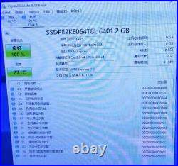 6.4TB SSD U2 INTEL P4610 U. 2 NVME PCIE ERIES SSDPE2KE064T8L Solid State Drive