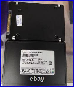 7.68TB SSD PM9A3 Samsung U2 NVME MZ-QL27T60 PCIE MZQL27T6HBLA-00BAL GDC51Z2Q