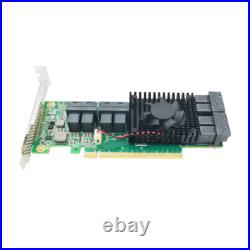 8749-8I PCI Express 3.0 x16 to 8 M. 2 NVMe SSD test kit combo
