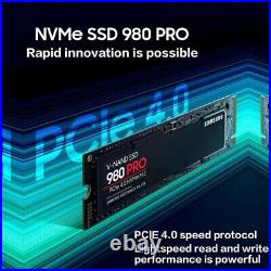 980 PRO SSD M. 2 2280 4TB Internal PCIe Gen 4.0 x 4 NVMe Up To 7450