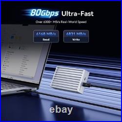 ACASIS TB504Mini Thunderbolt 5 M. 2 NVMe SSD Case 80Gbps Fanless Cooling Gen5