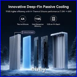 ACASIS TB504Mini Thunderbolt 5 M. 2 NVMe SSD Case 80Gbps Fanless Cooling Gen5