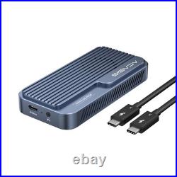 ACASIS Thunderbolt 5 M. 2 NVMe SSD Enclosure 80Gbps PCIe NVMe SSD Case USB4 v2