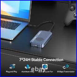 ACASIS Thunderbolt 5 M. 2 NVMe SSD Enclosure 80Gbps USB4 8TB Cooling Fan