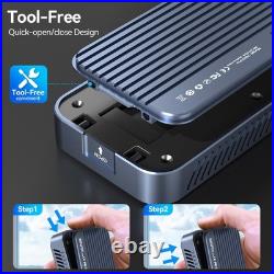 ACASIS Thunderbolt 5 M. 2 NVMe SSD Enclosure 80Gbps USB4 8TB Cooling Fan