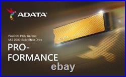 ADATA Falcon 2TB 3D NAND PCIe Gen3x4 NVMe M. 2 2280, Read/Write Speed up to 3100/