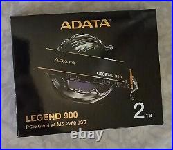 ADATA LEGEND 960 MAX 1TB M. 2 NVMe Internal SSD Black (ALEG-960M-1TCS)