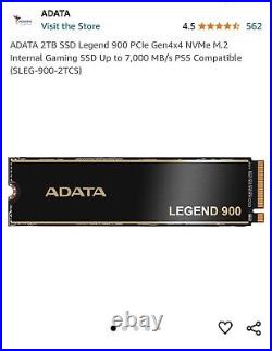ADATA LEGEND 960 MAX 1TB M. 2 NVMe Internal SSD Black (ALEG-960M-1TCS)