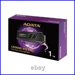 ADATA LEGEND 970 PRO 1TB PCIe Gen5 x4 13,000 MB/s NVMe 3D TLC M. 2 2280 SSD