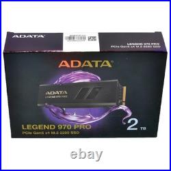 ADATA LEGEND 970 PRO 2TB PCIe Gen5 x4 14,000 MB/s NVMe 3D TLC M. 2 2280 SSD