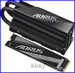 AORUS Gen5 12000 SSD 1TB Pcie 5.0 Nvme M. 2 Internal Solid State Hard Drive with