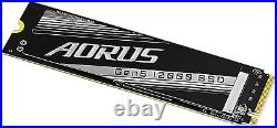 AORUS Gen5 12000 SSD 1TB Pcie 5.0 Nvme M. 2 Internal Solid State Hard Drive with