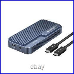 Acasis 80Gbps PCIe Gen5 M. 2 NVMe SSD Enclosure Compatible with Thunderbolt 5/4/3