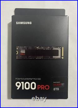 BRAND NEW SAMSUNG 9100 PRO 8TB PCIe 5.0 x4 M. 2 2280 SSD MZ-VAP8T0B/AM NVME