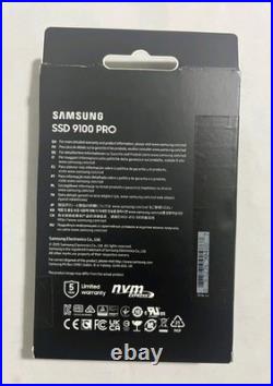 BRAND NEW SAMSUNG 9100 PRO 8TB PCIe 5.0 x4 M. 2 2280 SSD MZ-VAP8T0B/AM NVME