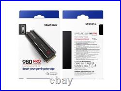 BRAND NEW Samsung 980 PRO with Heatsink PCIe 4.0 NVMe M. 2 SSD 2TB
