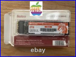 Bestoss 2TB Apple MacBook Pro Air SSD PCIe NVMe Late2013-2017? Open Box New Bestoss 2TB Apple MacBook Pro Air SSD PCIe NVMe Late2013-2017? Open Box New