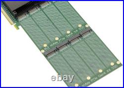 Broadcom PEX88048 PCIe 4.0 x16 Card for 8 SSD M. 2 NVMe CHIPSET
