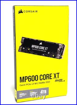 CORSAIR MP600 CORE XT 4TB PCIe 4.0 (Gen4) x4 NVMexpress M. 2 SSD