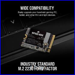 CORSAIR MP600 Mini 1TB M. 2 2230 NVMe fits ROG Ally and Steam Deck