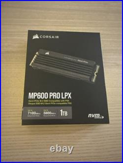 CORSAIR MP600 PRO XT 1TB M. 2 NVMe PCIe Gen. 4 x4 SSD CSSD-F1000GBMP600PLP